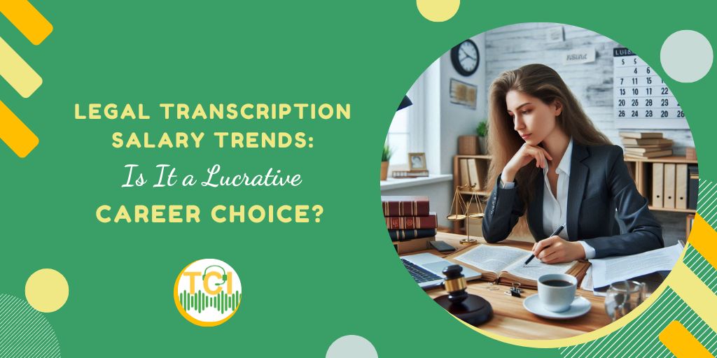 Legal Transcription Salary Trends: Is It a Lucrative Career Choice?